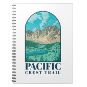 Pacific Crest Trail Art Notitieboek (Voorkant)