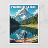 Pacific Crest Trail Briefkaart (Voorkant)