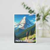 Pacific Crest Trail Briefkaart (Staand voorkant)