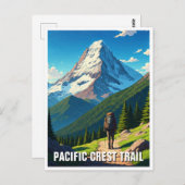 Pacific Crest Trail Briefkaart (Voorkant / Achterkant)
