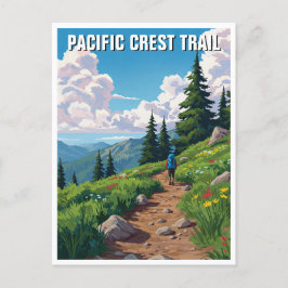 Pacific Crest Trail Briefkaart