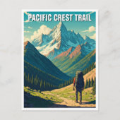 Pacific Crest Trail Briefkaart (Voorkant)