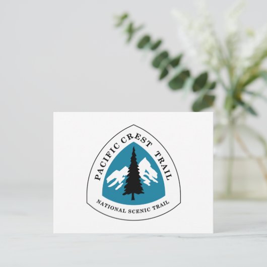 Pacific Crest Trail Briefkaart (Staand voorkant)