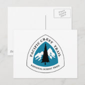 Pacific Crest Trail Briefkaart (Voorkant / Achterkant)