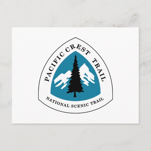 Pacific Crest Trail Briefkaart (Voorkant)