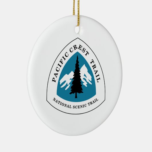 Pacific Crest Trail Keramisch Ornament (Rechts)