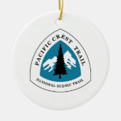 Pacific Crest Trail Keramisch Ornament (Voorkant)