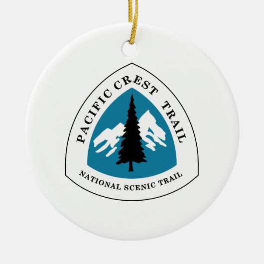Pacific Crest Trail Keramisch Ornament (Voorkant)