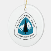 Pacific Crest Trail Keramisch Ornament (Links)
