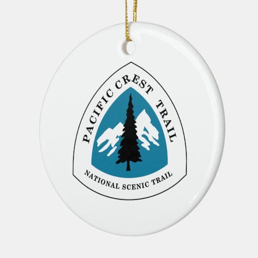 Pacific Crest Trail Keramisch Ornament (Links)