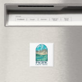 Pacific Crest Trail Kunst Magneet (Insitu (Vaatwasser))