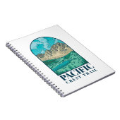 Pacific Crest Trail Kunst Notitieboek (Rechterzijde)