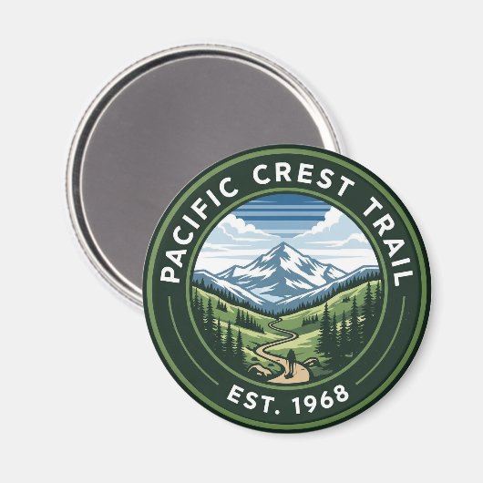 Pacific Crest Trail Magneet (Voorkant / Achterkant)