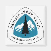 Pacific Crest Trail Magneet (Voorkant)