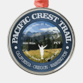 Pacific Crest Trail Metalen Ornament (Voorkant)