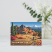 Pacific Crest Trail Oregon Briefkaart (Staand voorkant)