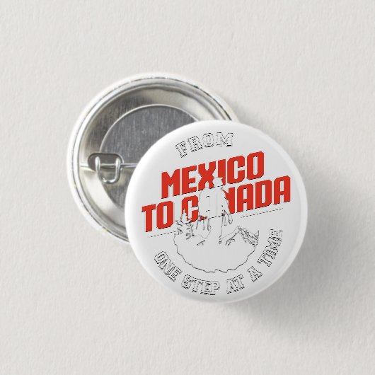 Pacific Crest Trail (PCT) Ronde Button 3,2 Cm (Voorkant /achterkant)