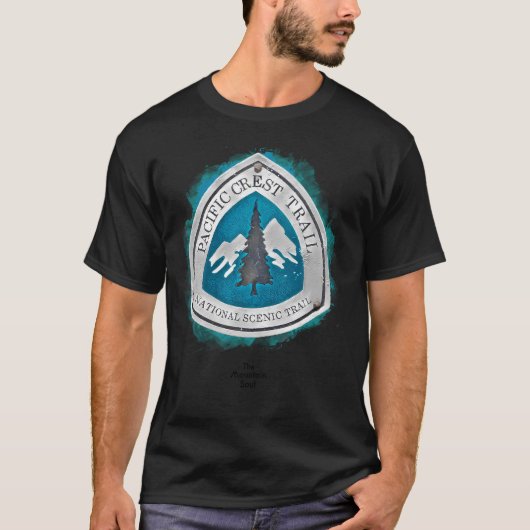Pacific Crest Trail - PCT Trail Marker T-shirt (Voorkant)