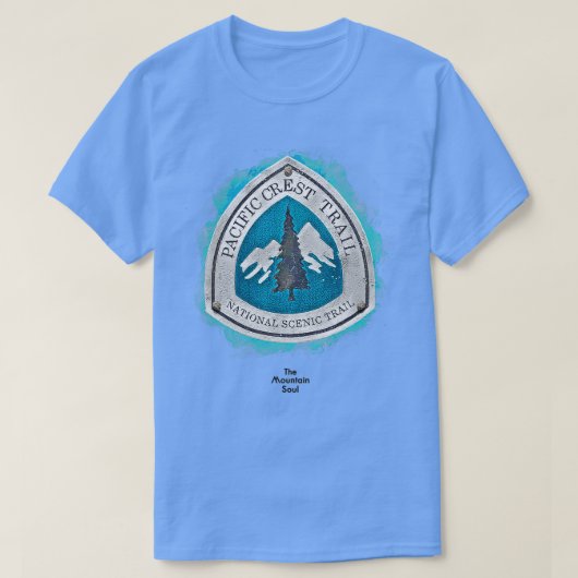 Pacific Crest Trail PCT Trail Marker T-shirt (Design voorkant)