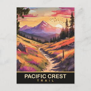 Pacific Crest Trail, Reizen  Briefkaart