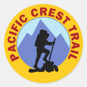 Pacific Crest Trail Ronde Sticker