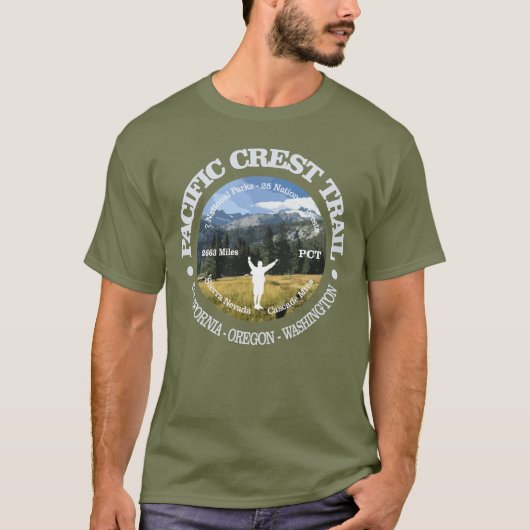 Pacific Crest Trail T-shirt (Voorkant)