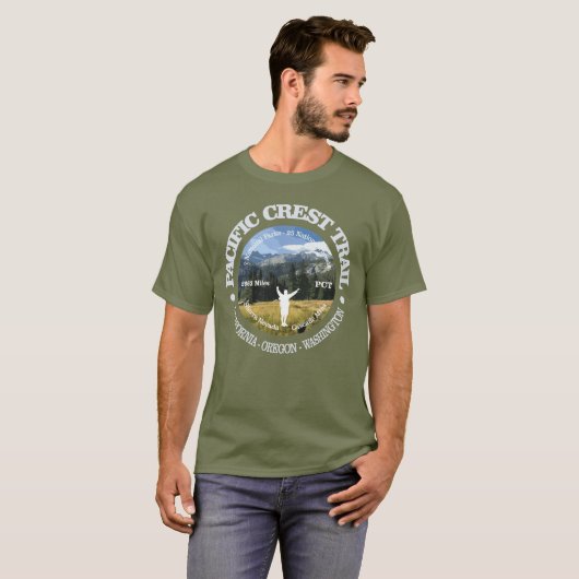 Pacific Crest Trail T-shirt (Voorkant volledig)