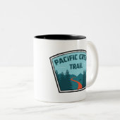 Pacific Crest Trail Tweekleurige Koffiemok (Voorkant rechts)