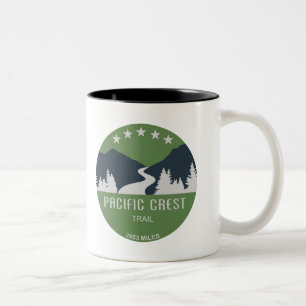 Pacific Crest Trail Tweekleurige Koffiemok