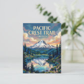 Pacific Crest Trail VS Briefkaart (Staand voorkant)