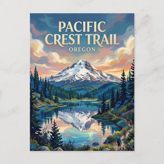 Pacific Crest Trail VS Briefkaart (Voorkant)