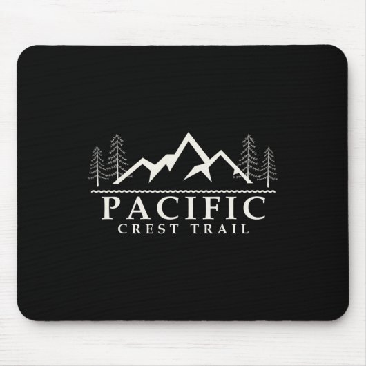 Pacific Crest Trail Wandelen Muismat (Voorkant)