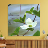 Pacific Dogwood Canvas Afdruk (Insitu (Woonkamer))