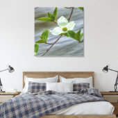 Pacific Dogwood Canvas Afdruk (Insitu (Slaapkamer))
