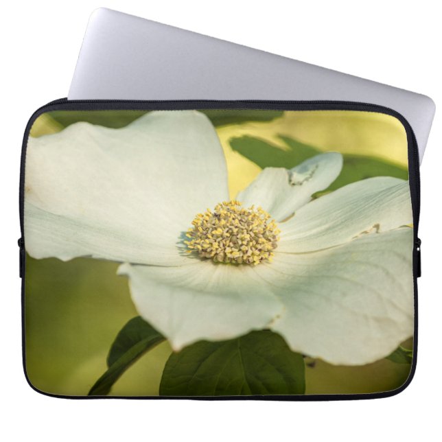 Pacific Dogwood Laptop Sleeve (Voorkant)