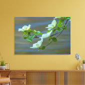 Pacific Dogwoods Canvas Afdruk (Insitu (Woonkamer))
