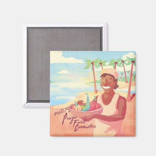 Pacific Forest Communities Magnet (Voorkant / Achterkant)