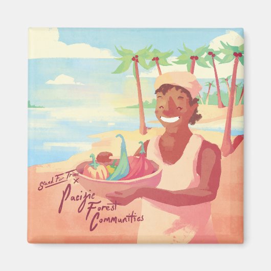 Pacific Forest Communities Magnet (Voorkant)