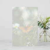 Pacific Fritillary Butterfly Briefpapier (Staand voorkant)