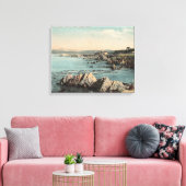 Pacific Grove, CA - Loverpunt, Stille Oceaan Canvas Afdruk (Insitu (Woonkamer))