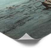 Pacific Grove, CA - Loverpunt, Stille Oceaan Poster (Hoek)