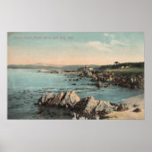 Pacific Grove, CA - Loverpunt, Stille Oceaan Poster (Voorkant)