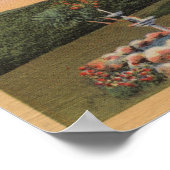 Pacific Grove, CA - Point Pinos Light House Uitzic Poster (Hoek)