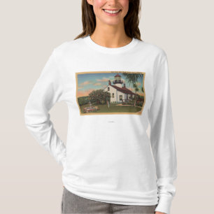 Pacific Grove, CA - Point Pinos Light House Uitzic T-shirt