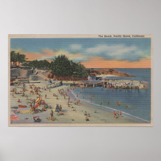 Pacific Grove, CA Poster (Voorkant)