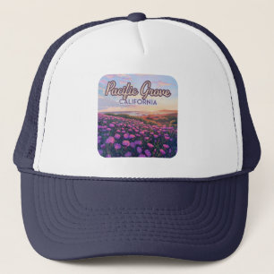 Pacific Grove Californië Monterey Magic Paarse Trucker Pet