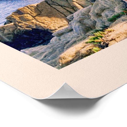 Pacific Grove in Monterey Bay Poster (Hoek)