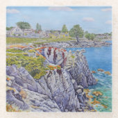Pacific Grove Sereniteit Glazen Onderzetter (Voorkant)