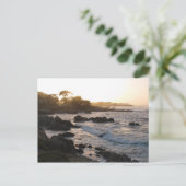 Pacific Grove Sunset Briefkaart (Staand voorkant)