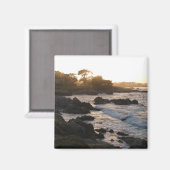 Pacific Grove Sunset Magneet (Voorkant / Achterkant)
